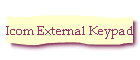 Icom External Keypad